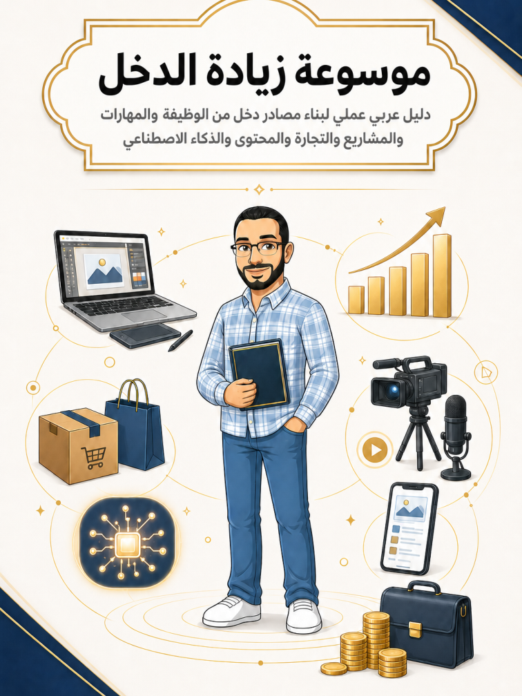 غلاف كتاب موسوعة زيادة الدخل